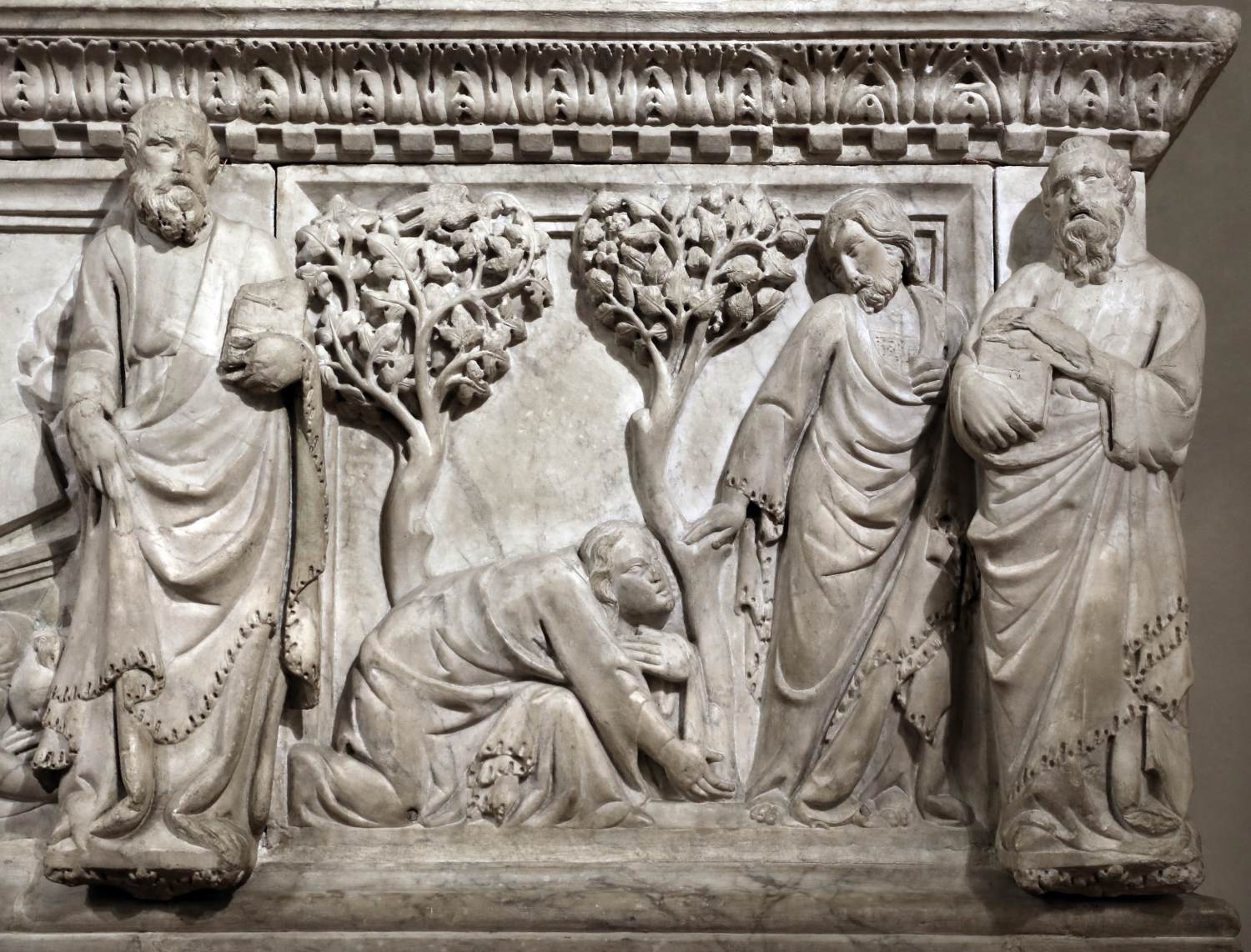 Tomb of Gastone della Torre: Noli me tangere by