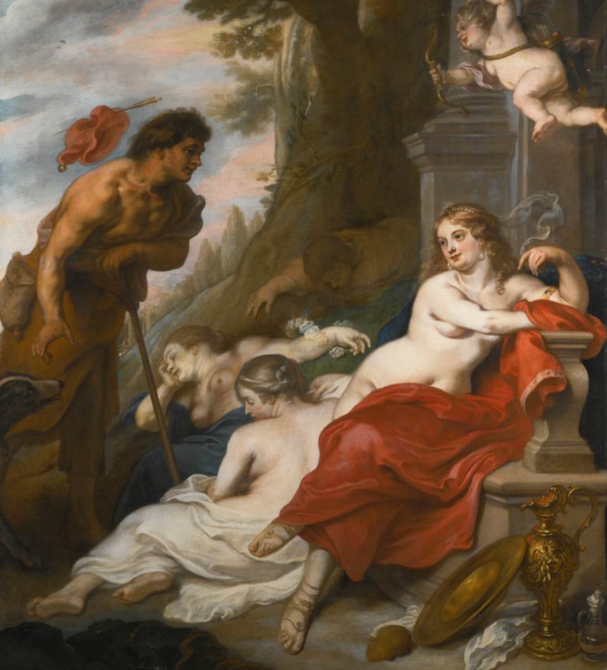 Venus and Adonis by THULDEN, Theodor van