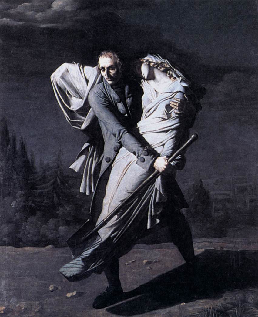 Young Holding his Dead Daughter in his Arms by