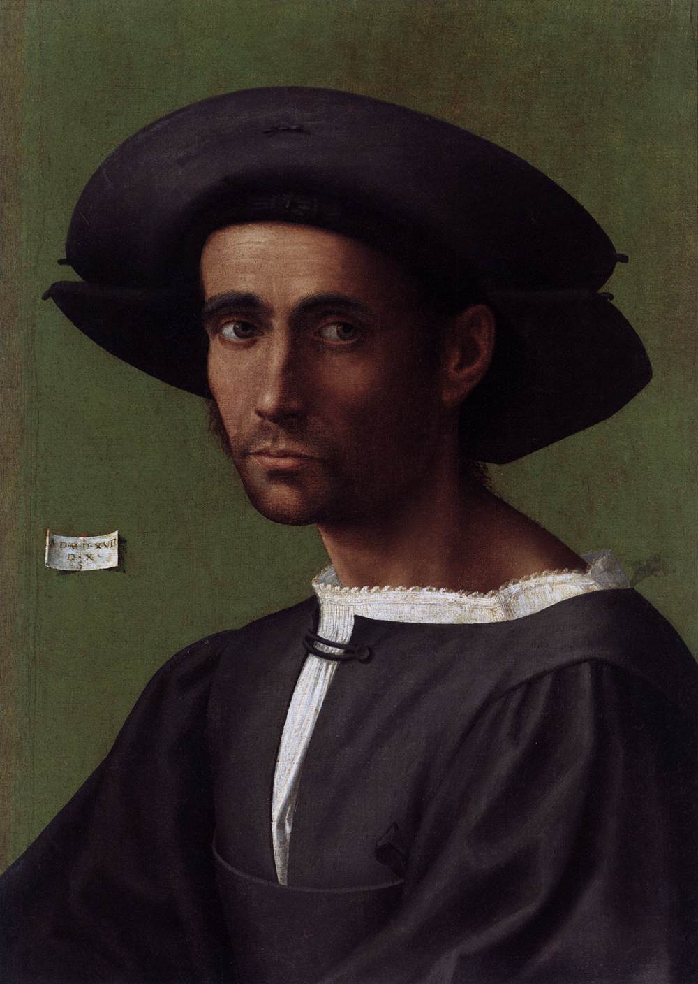 Portrait of a Man by FRANCIABIGIO