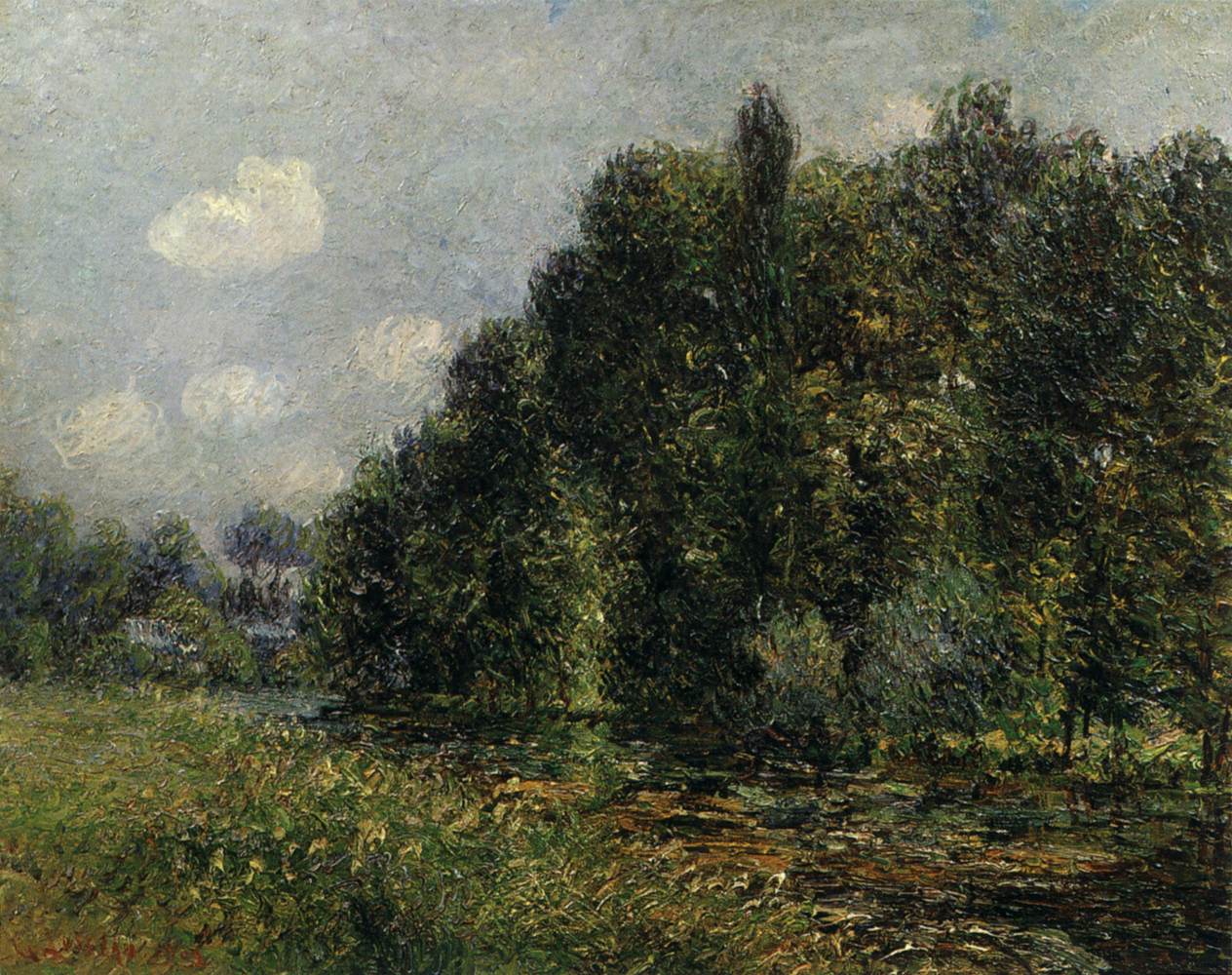 Banks of the Seine by LOISEAU, Gustave