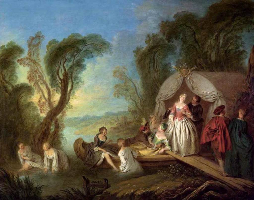 Fête Galante: La Barque de plaisir by PATER, Jean Baptiste Joseph