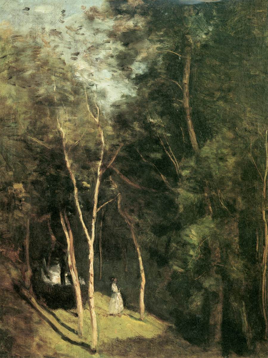 In a Park by COROT, Jean-Baptiste Camille