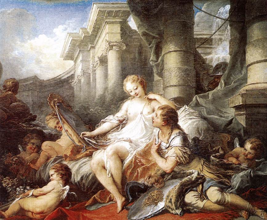 Rinaldo and Armida by BOUCHER, François