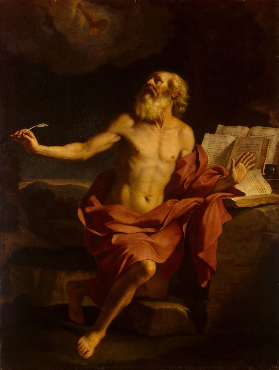 St Jerome in the Wilderness by GUERCINO