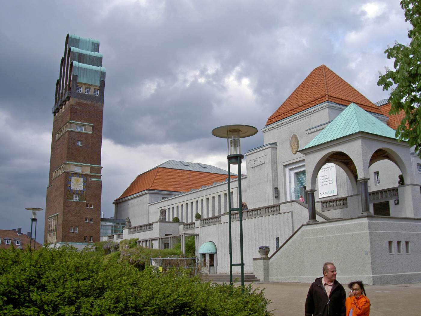 Exhibition Building: exterior view by