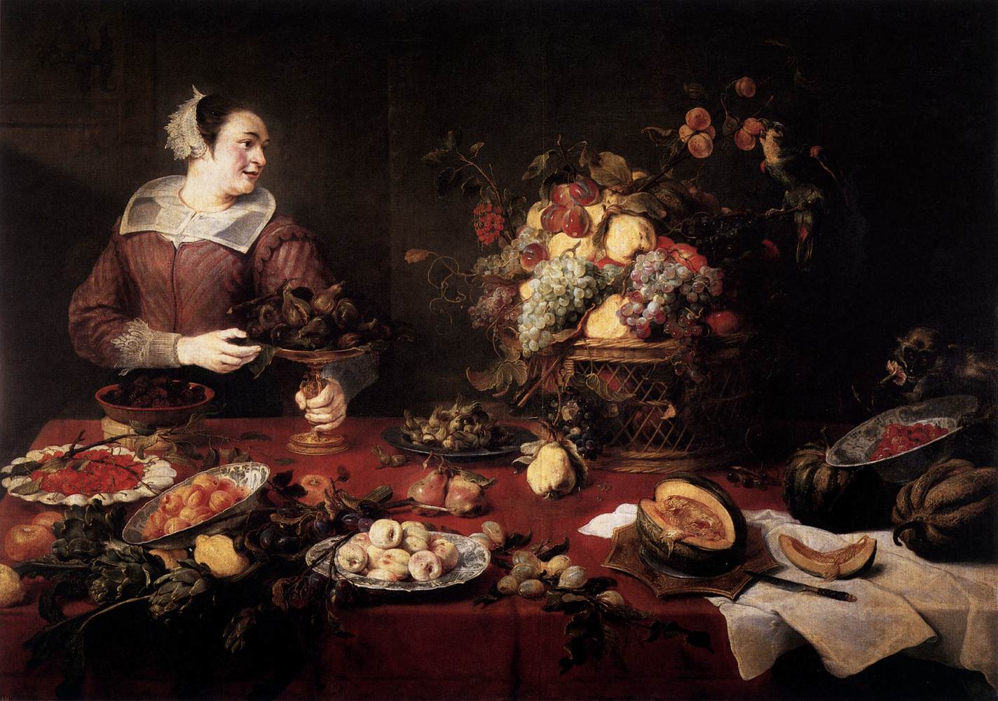 The Fruit Basket by SNYDERS, Frans