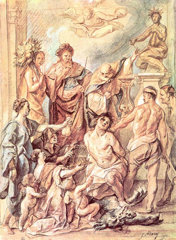 Martyrdom of St Quentin by JORDAENS, Jacob