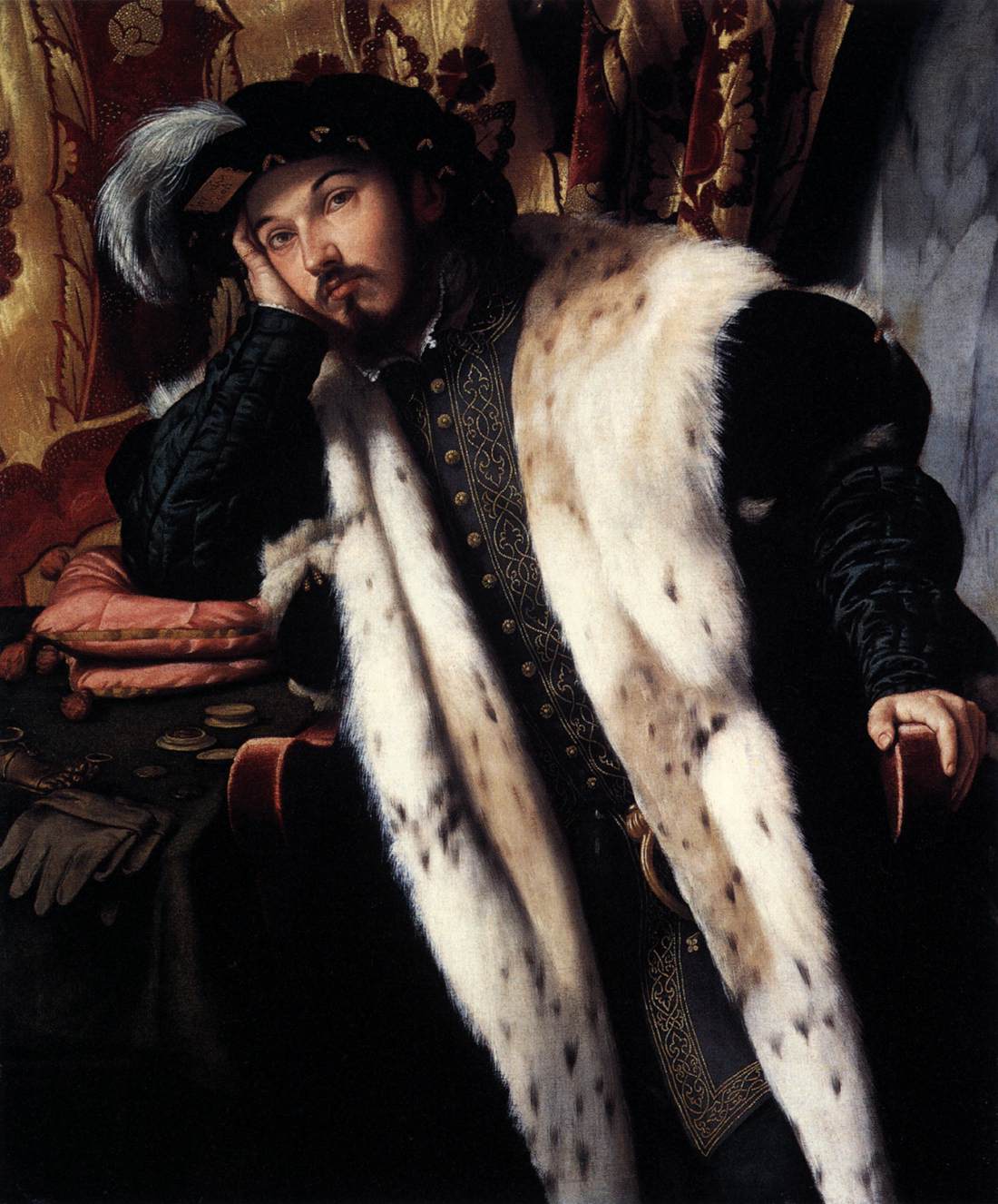 Count Fortunato Martinengo Cesaresco by MORETTO da Brescia