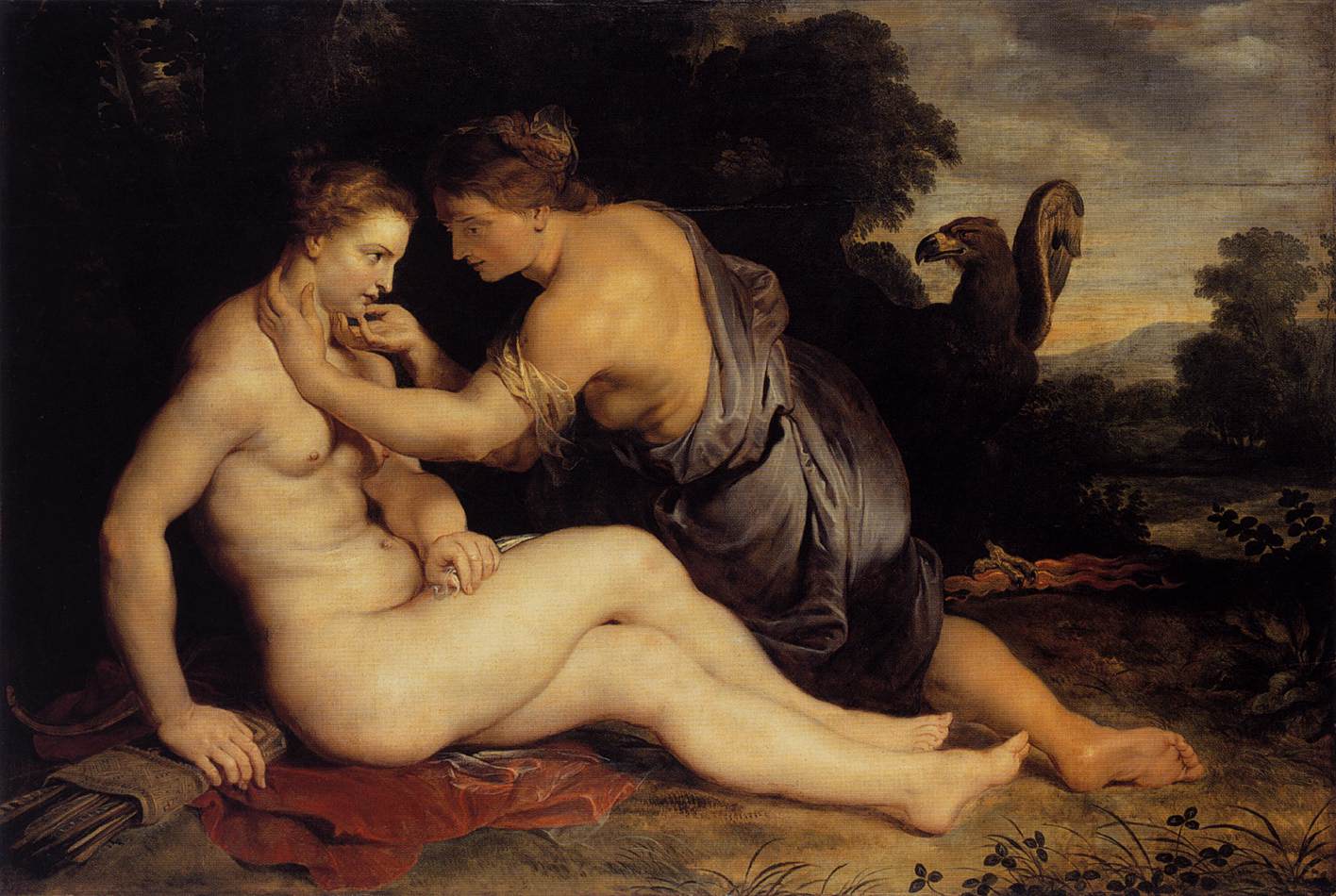 Jupiter and Callisto by RUBENS, Peter Paul