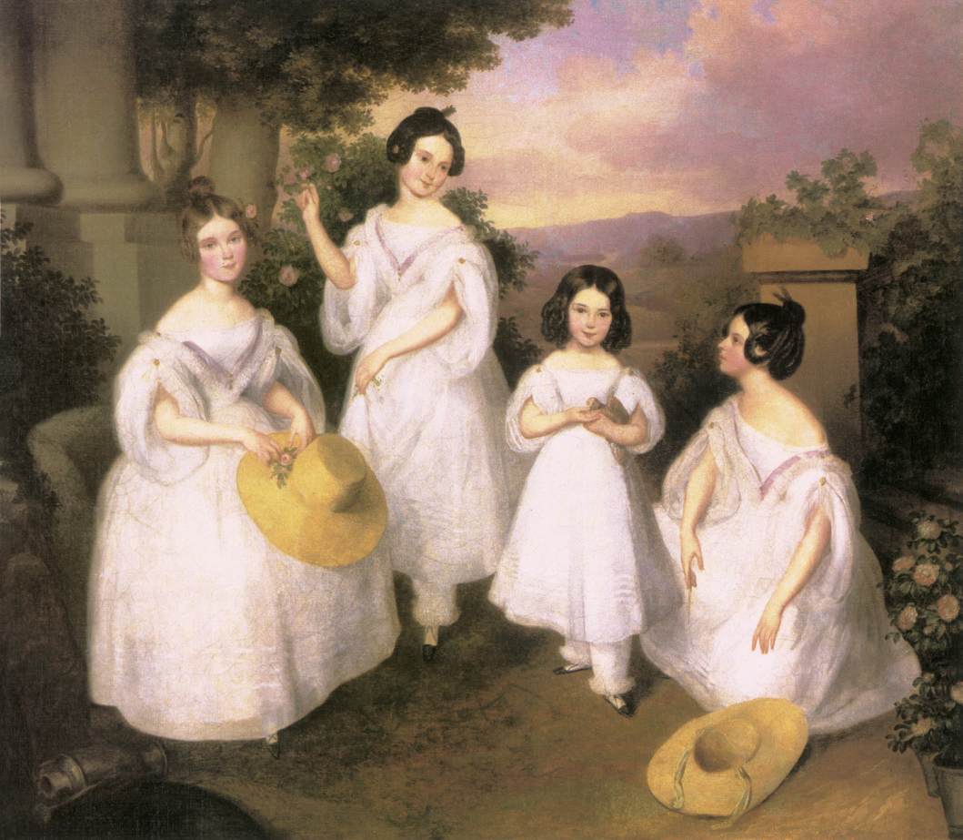 The Daughters of István Medgyasszay by BROCKY, Károly