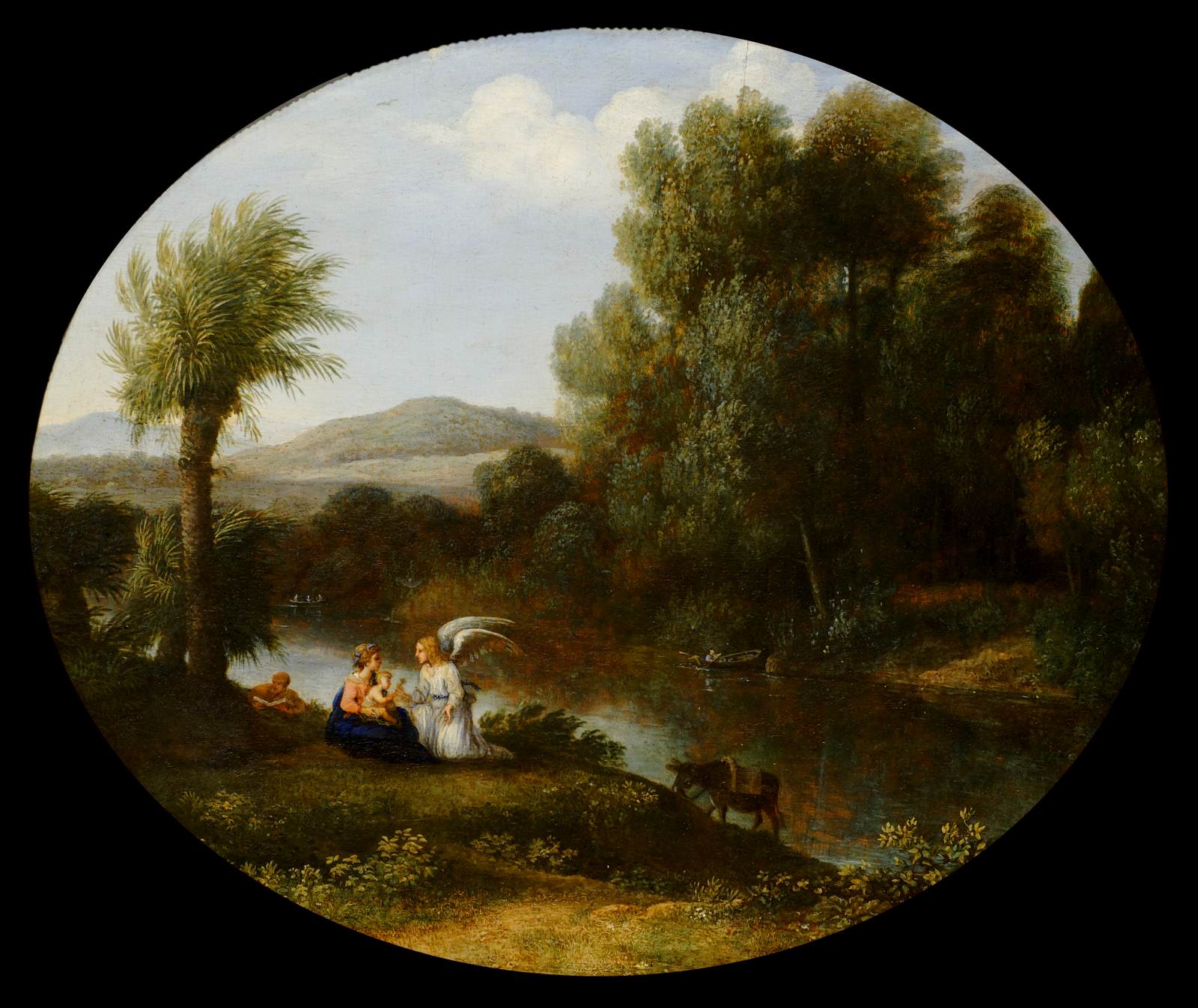 Rest on the Flight into Egypt by CLAUDE LORRAIN