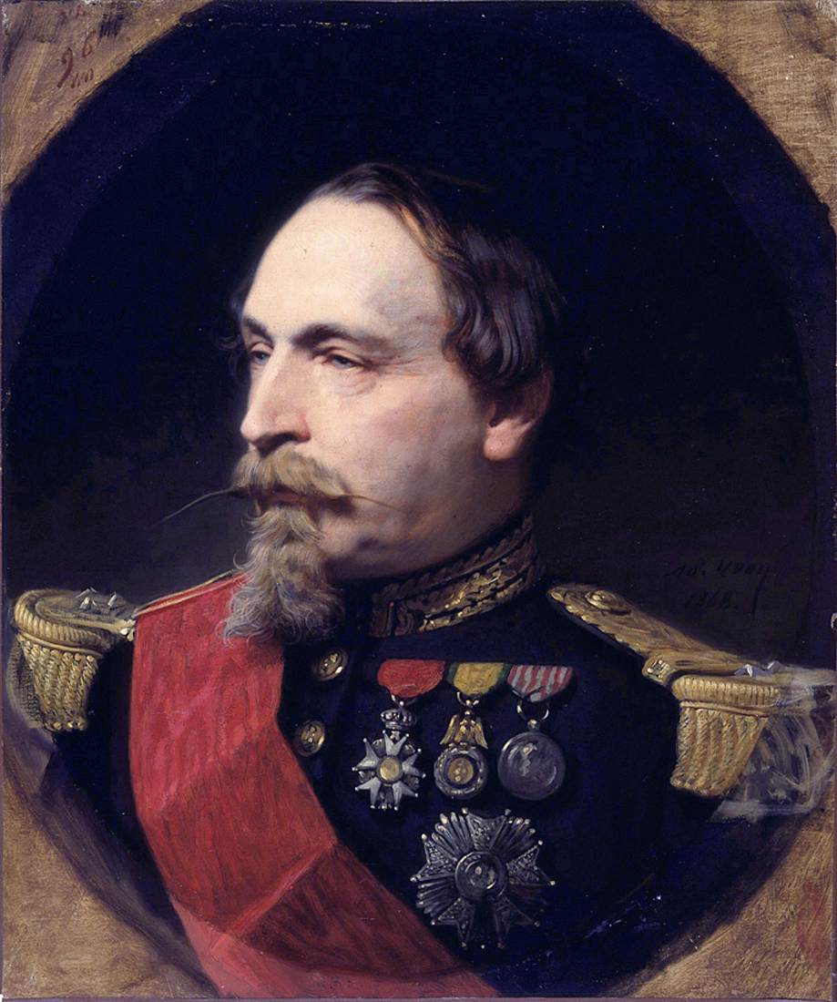 Portrait of Napoleon III by YVON, Adolphe