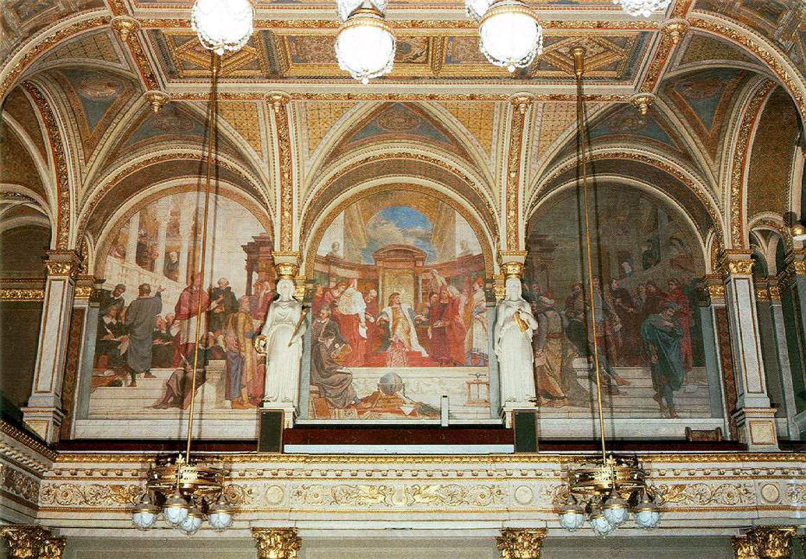 Wall painting by LOTZ, Károly