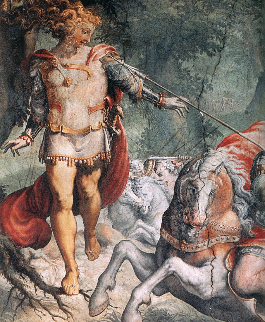 The Death of Absalom (detail) by