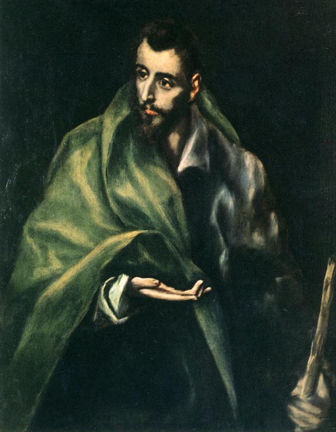 Apostle St James the Greater by GRECO, El