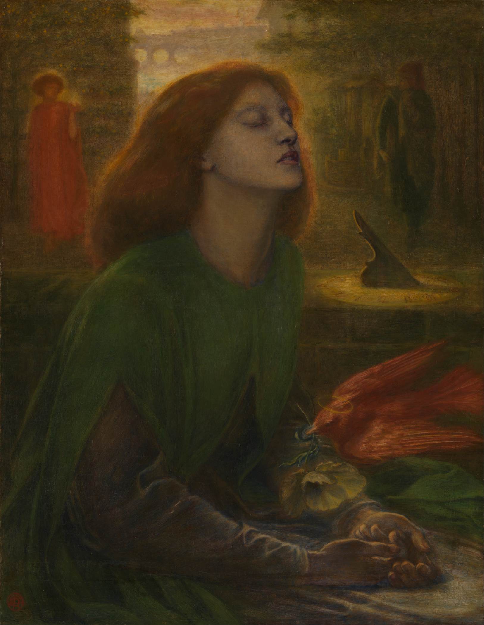 Beata Beatrix by ROSSETTI, Dante Gabriel