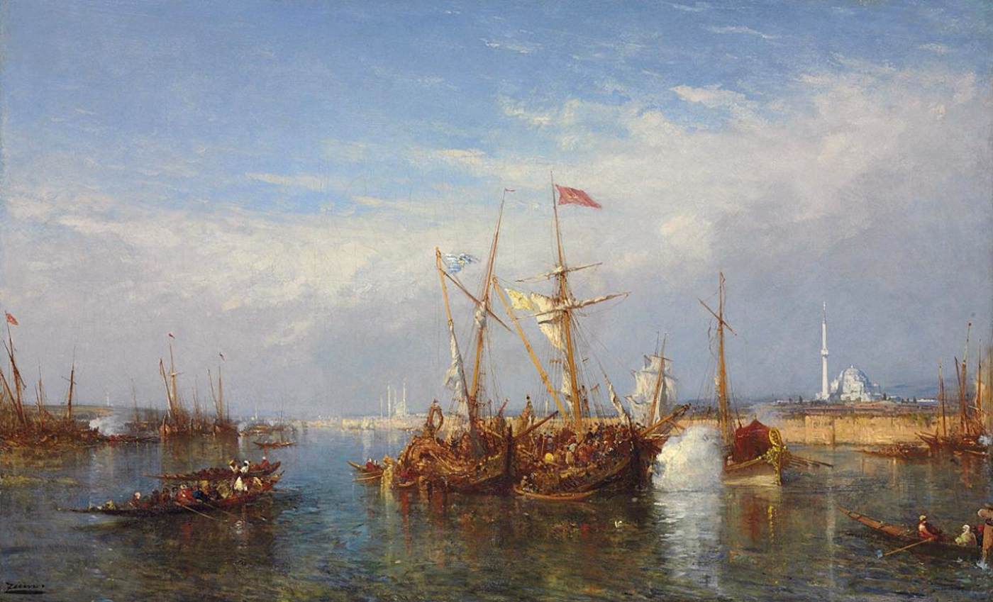 Golden Horn, Constantinople by ZIEM, Félix