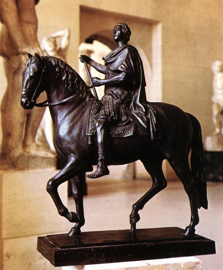 Equestrian Statue of Louis XV by BOUCHARDON, Edme