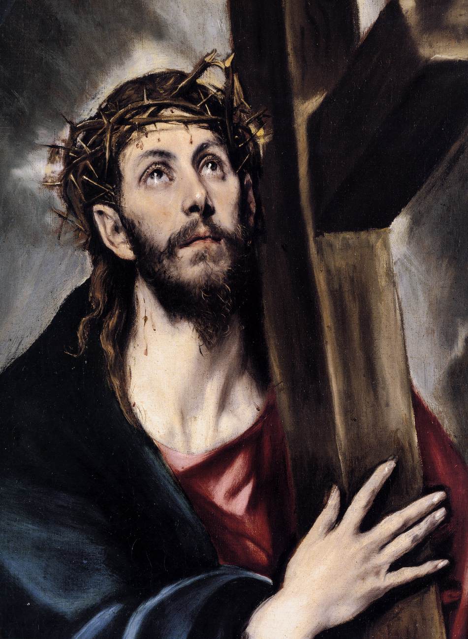 Christ Carrying the Cross (detail) by