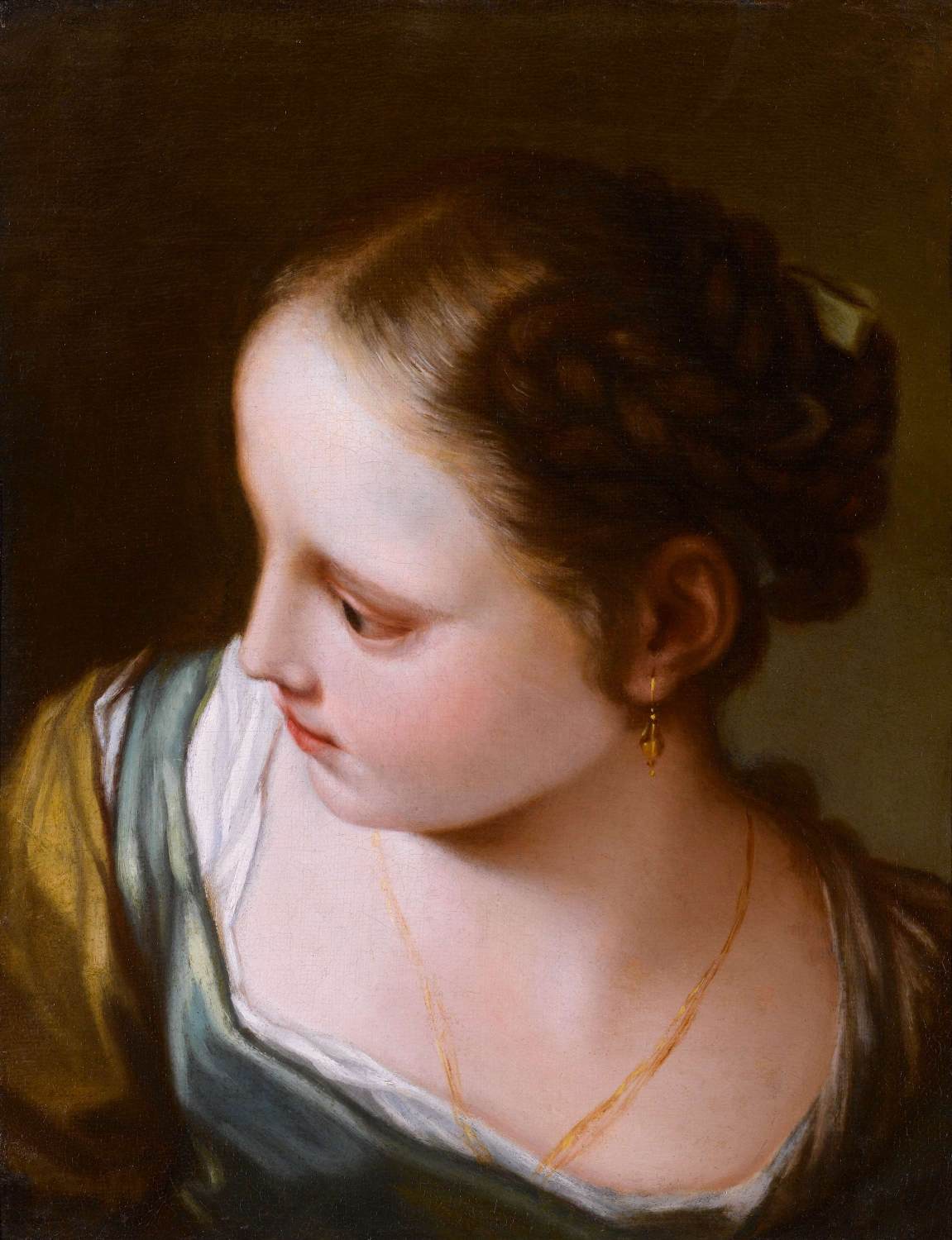 Portrait of a Young Girl by LUTI, Benedetto