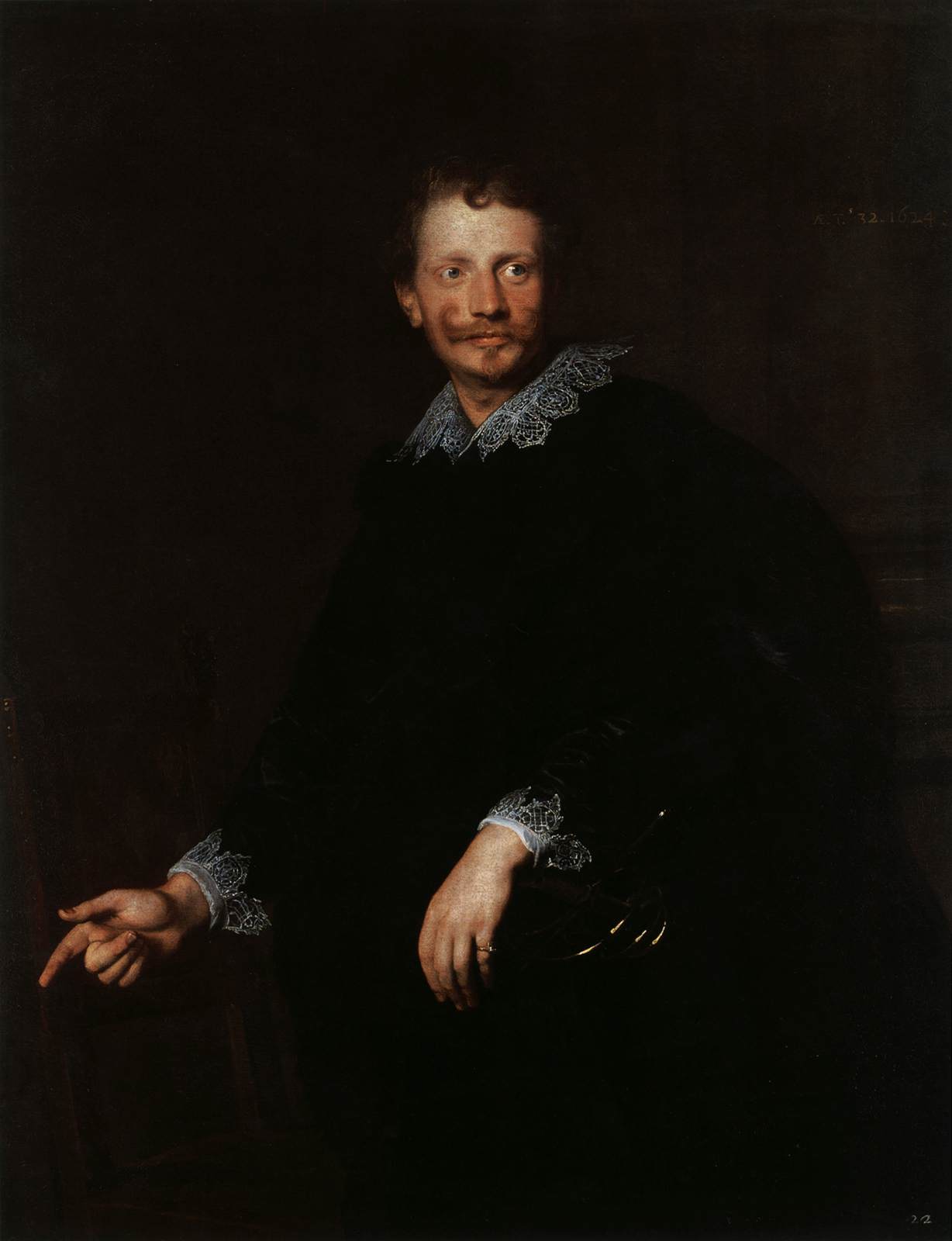 Portrait of a Genoese Nobleman by DYCK, Sir Anthony van