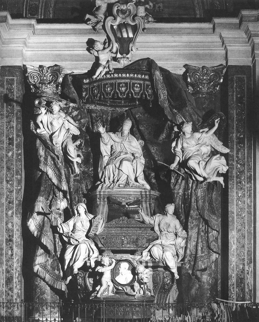 Monument of Pope Gregory XV by MONNOT, Pierre Etienne