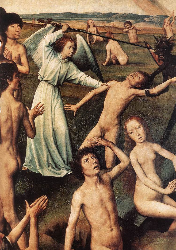 Last Judgment Triptych (detail) by