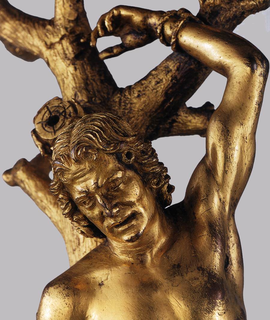 Marsyas/St Sebastian (detail) by