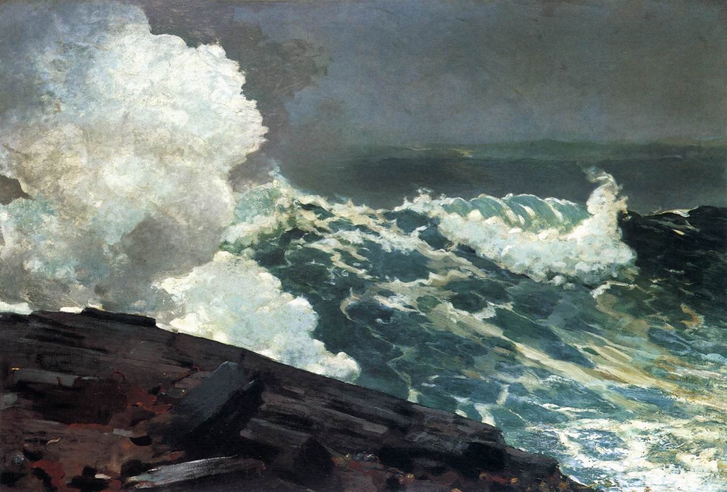 Northeaster by HOMER, Winslow