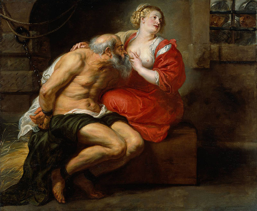 Cimon and Pero (Roman Charity) by RUBENS, Peter Paul