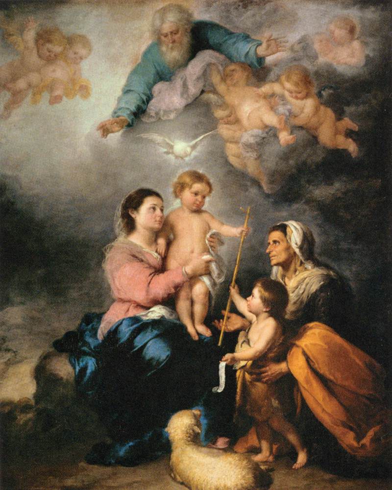 The Holy Family (The Seville Virgin) by