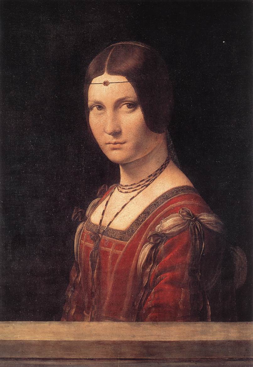 La belle Ferronière by LEONARDO da Vinci