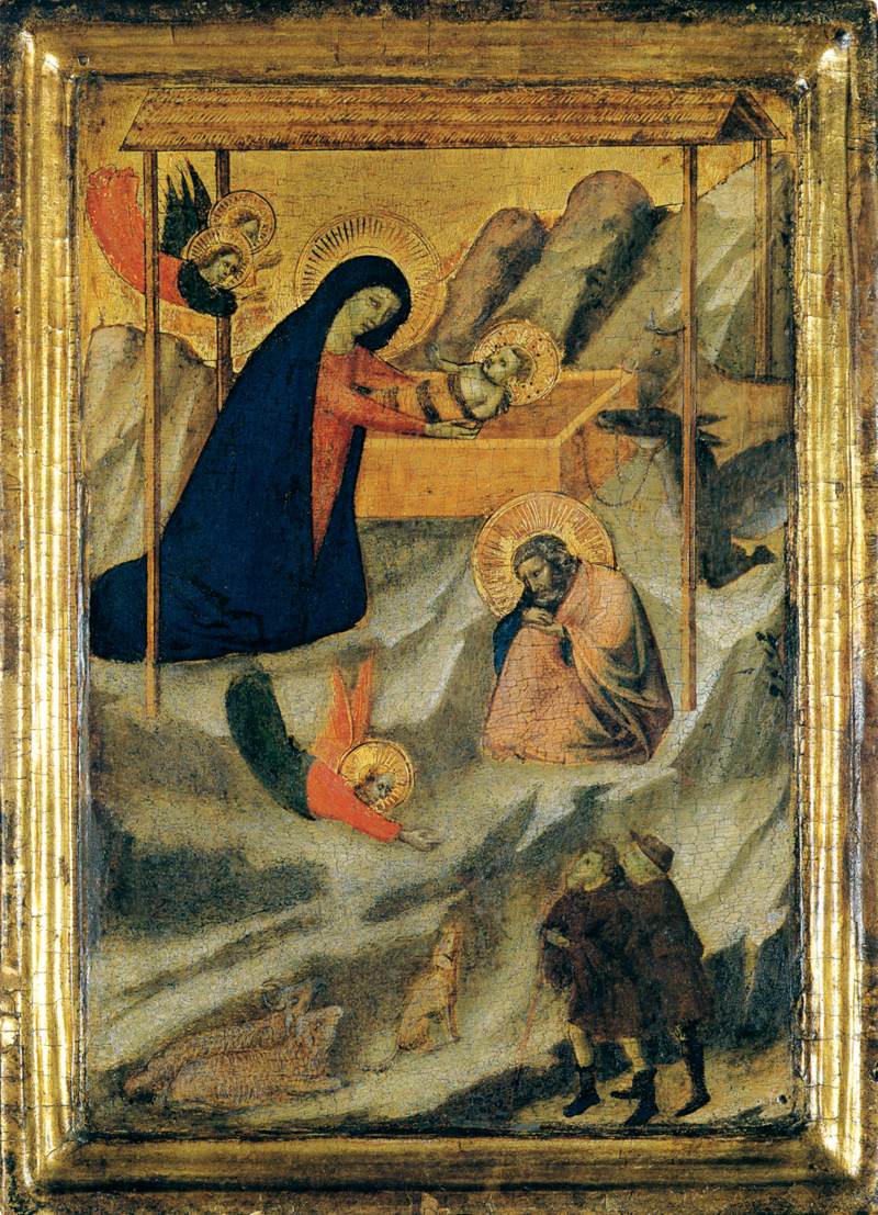 The Nativity by DADDI, Bernardo