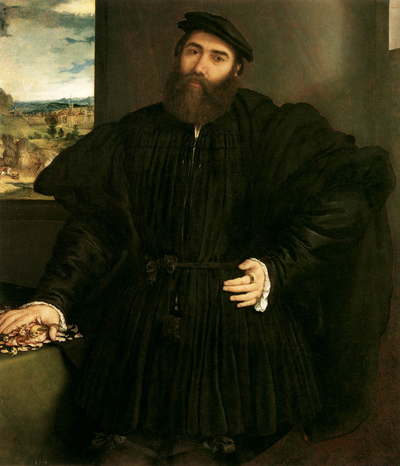 Portrait of a Gentleman by LOTTO, Lorenzo