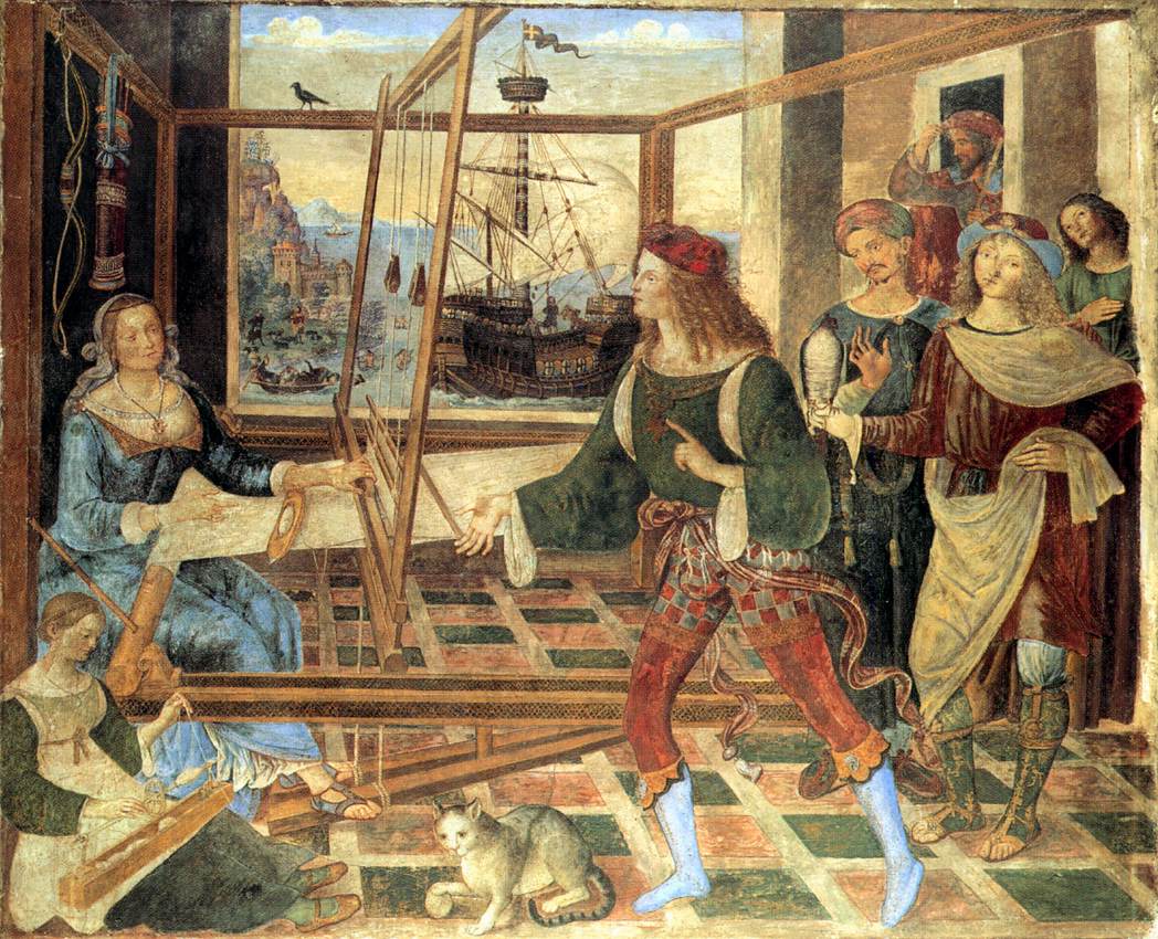 The Return of Odysseus by PINTURICCHIO