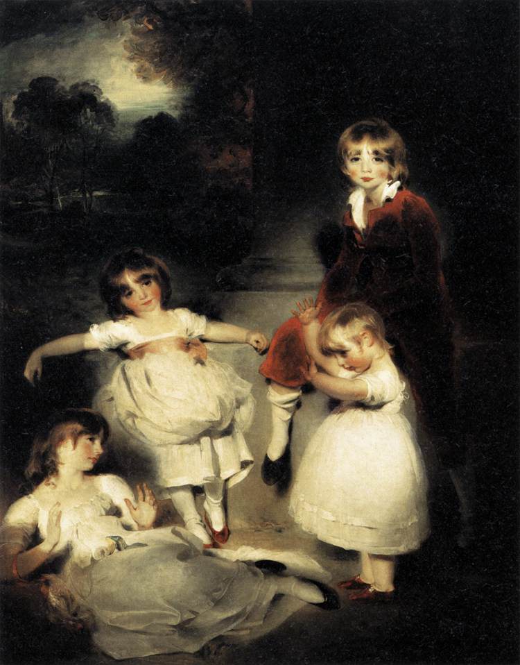 Portrait of the Children of John Angerstein by