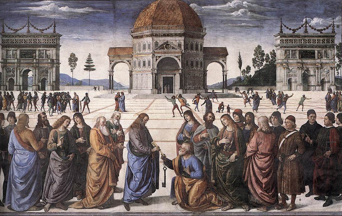 Christ Handing the Keys to St Peter by