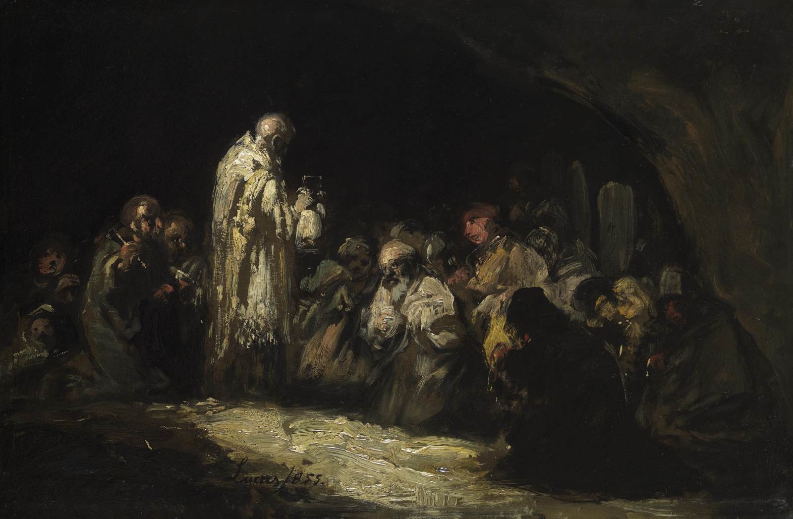 The Communion by LUCAS VELÁZQUEZ, Eugenio