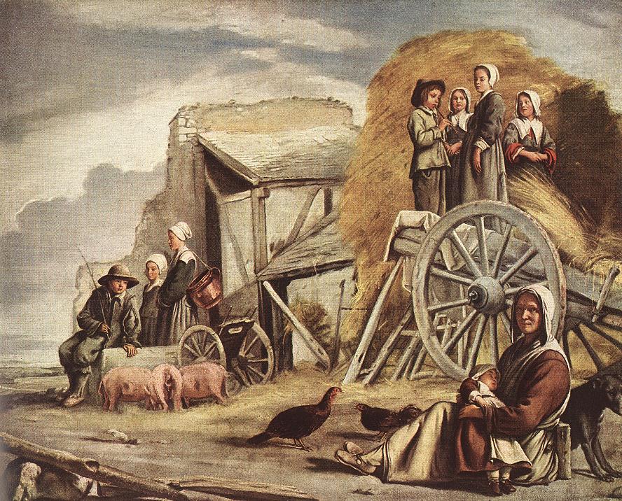 The Cart or Return from Haymaking by