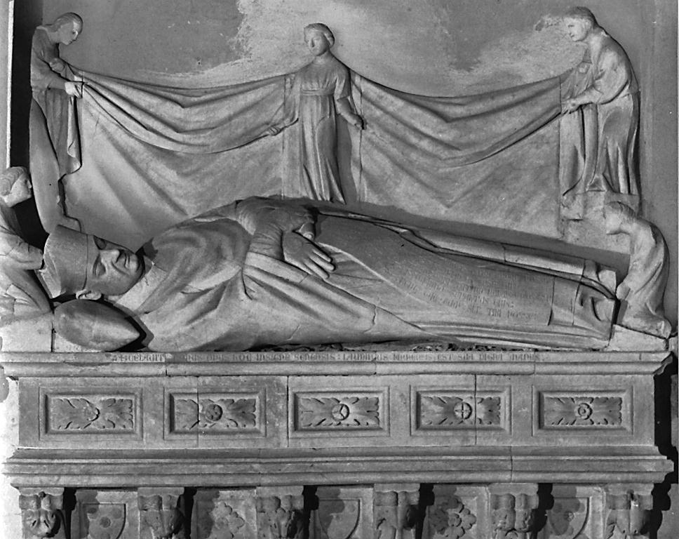 Tomb of Bishop Tommaso d'Andrea (detail) by GANO DI FAZIO