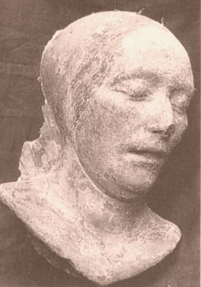 Death-mask of a Woman (Battista Sforza?) by LAURANA, Francesco