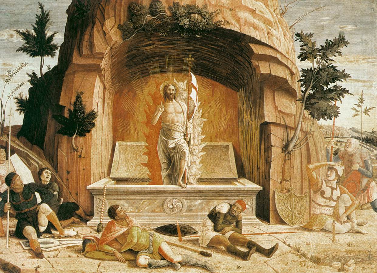 Resurrection by MANTEGNA, Andrea