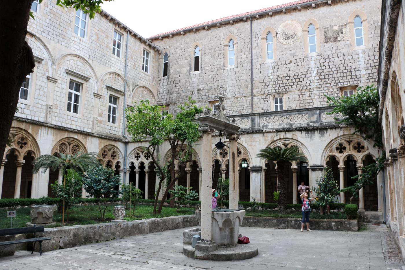 View of the cloister by MASO DI BARTOLOMMEO