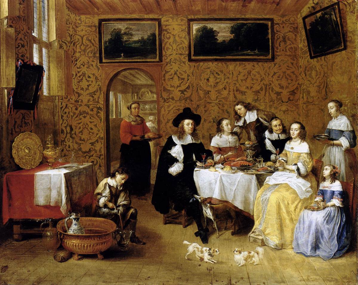 Family Portrait by TILBORGH, Gillis van