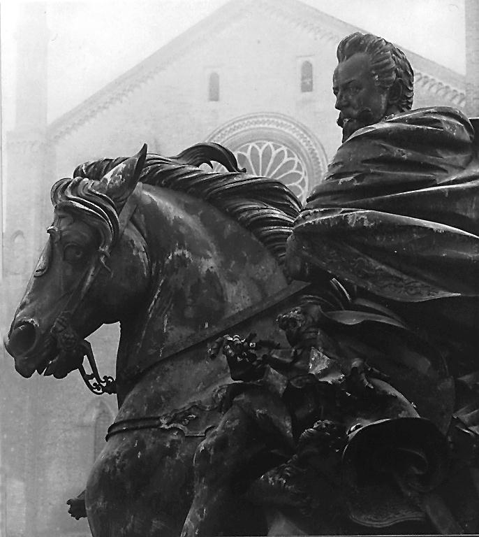 Equestrian Statue of Alessandro Farnese (detail) by