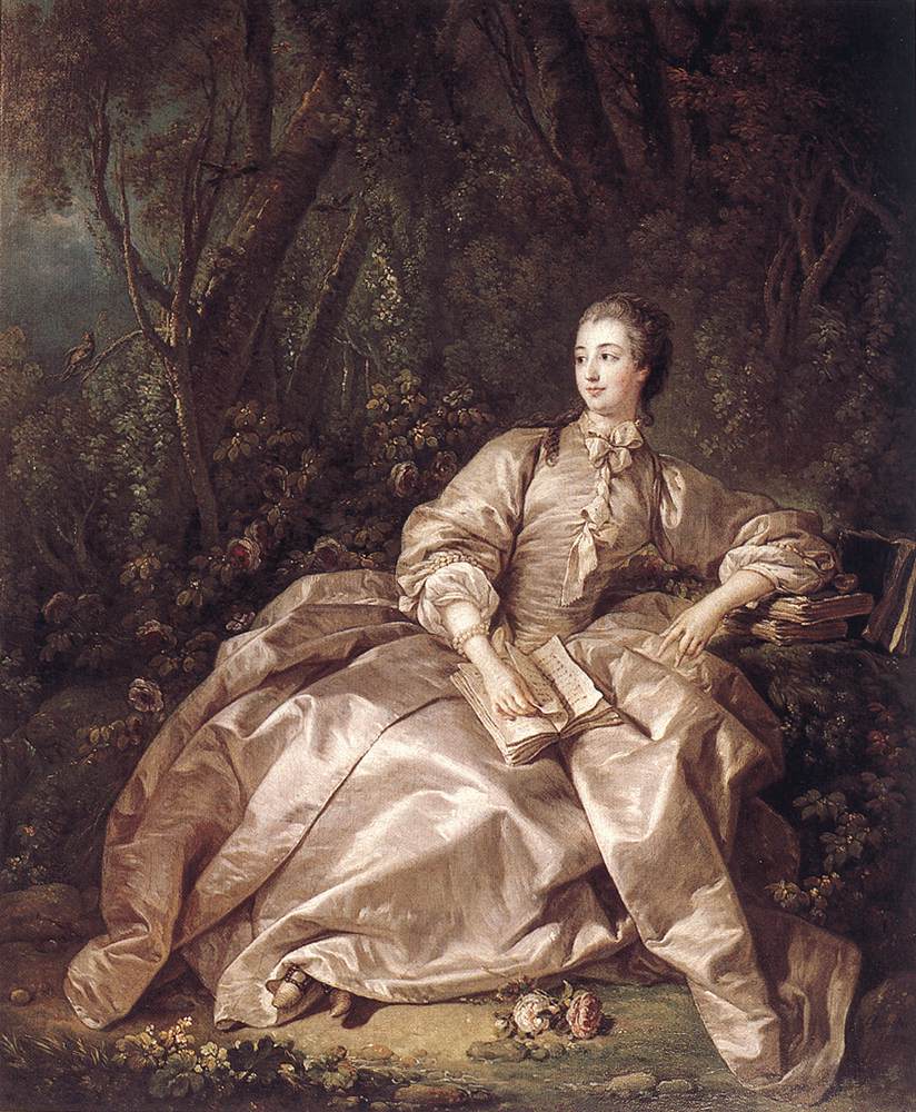 Madame de Pompadour by BOUCHER, François