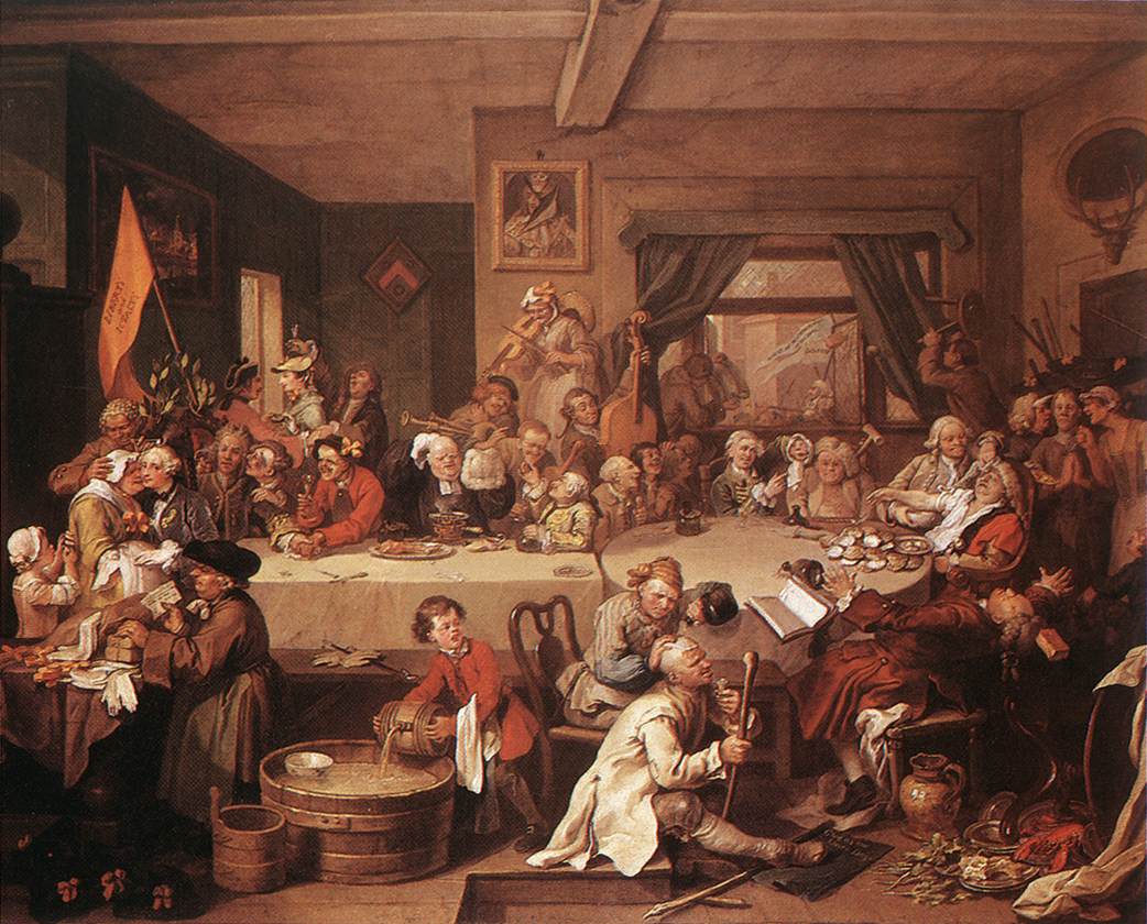 An Election Entertainment by HOGARTH, William