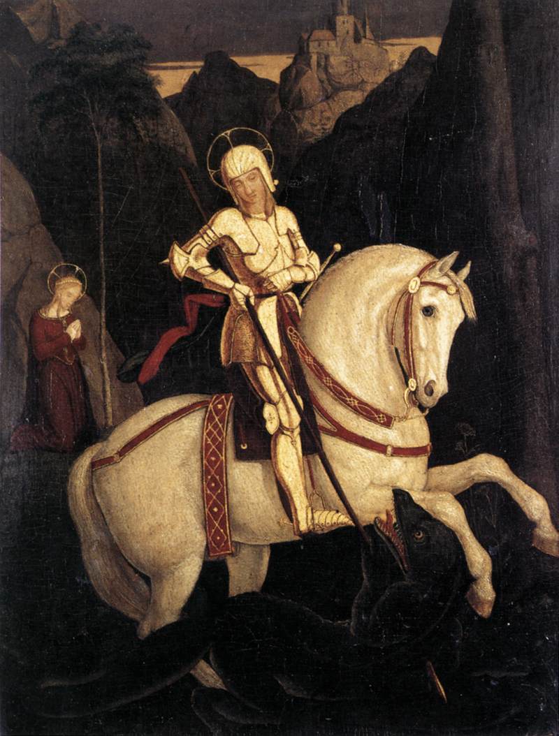 St George and the Dragon by PFORR, Franz