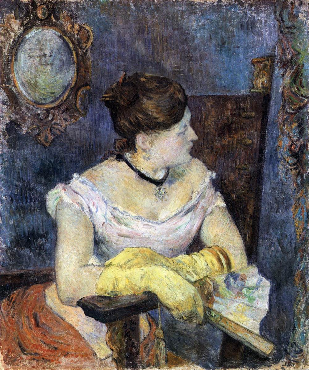 Madame Mette Gauguin by GAUGUIN, Paul